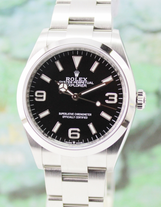 (image for) UNWORN ROLEX STAINLESS STEEL OYSTER PERPETUAL EXPLORER / 124270